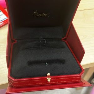 New Cartier love necklace box